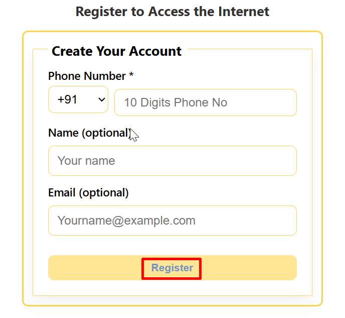 Enter Details